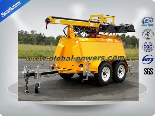 चीन 50 हर्ट्ज निर्माण आपातकालीन मोबाइल लाइट टॉवर 8 घंटे निरंतर चल रहा है आपूर्तिकर्ता