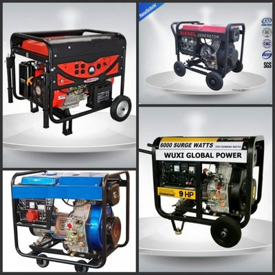 चीन 6.5 KVA Single Phase Gasoline Generator Set Air Cooled Power By Honda Engine आपूर्तिकर्ता