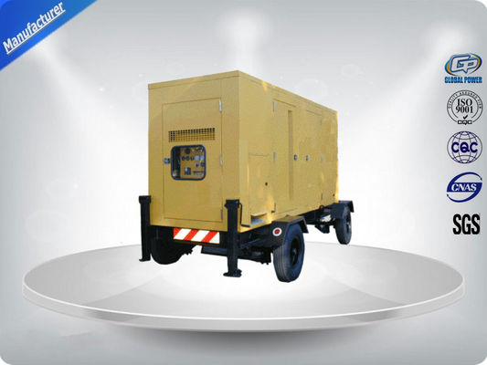 चीन Low Noise Trailer Mounted Generator Mobile Six cylinder 100-200kw 225kva आपूर्तिकर्ता