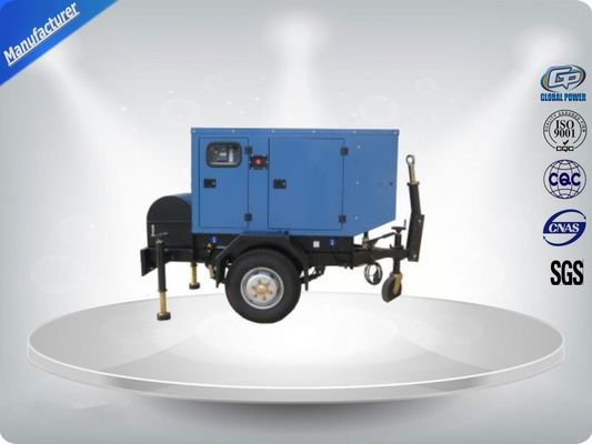 चीन Canopied Silent Rental Trailer Genset Rental 1500 R / Min Engine Speed आपूर्तिकर्ता