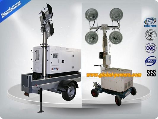 चीन Brushless Generator Mobile Light Tower Soudproof Three Phase 4 Poles 5-20Kw आपूर्तिकर्ता