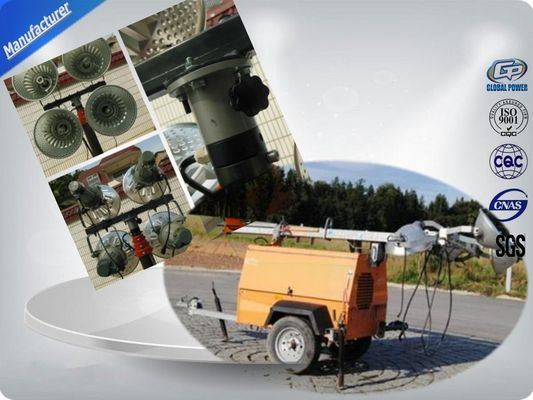 चीन सिंगल सिलेंडर डीजल ट्रेलर मोबाइल लाइट टावर रेंटल एयर-कूल्ड के साथ आपूर्तिकर्ता