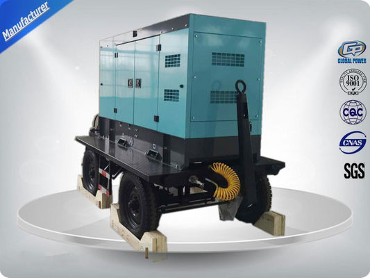 चीन 80kw 100kva Silent Type Trailer Mounted Generator With Cummins / Perkins Diesel Engine आपूर्तिकर्ता