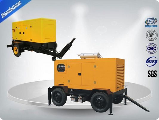 चीन Ricardo Diesel Power Generator Set , Mobile Sound Proof Trailer Mounted Diesel Generator Set आपूर्तिकर्ता