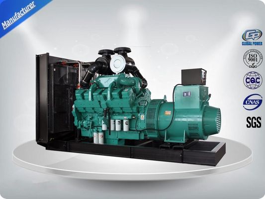 चीन 800Kw / 1000Kva Open Type Diesel Generator With Cummins Engine 1200L Fuel Tank Capacity आपूर्तिकर्ता