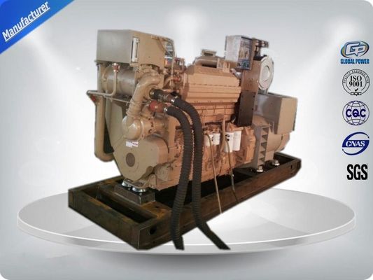 CCS Three Phase Marine Diesel Genset Turbocharged With DCEC Cummins Engine आपूर्तिकर्ता