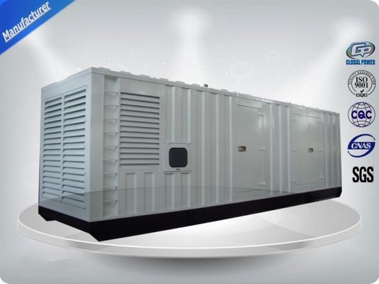 Container Type Silent Diesel Genset , Diesel Generator Set 600-750 Kw / Kva आपूर्तिकर्ता