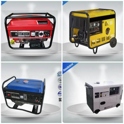 Gasoline Engine Generator Set 7.0-7.5 kw / kva , Portable Genset For Rent आपूर्तिकर्ता