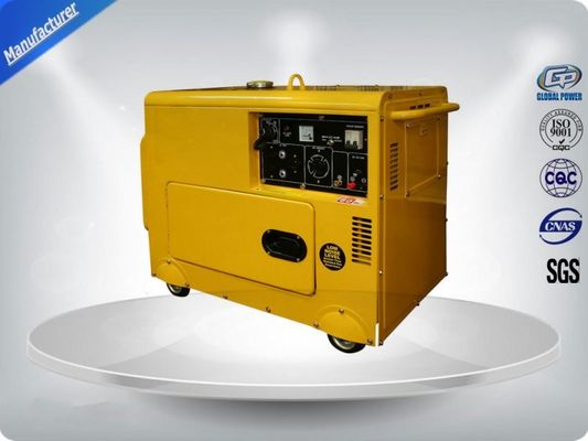 Three Loops 3 Phase Portable Generator Set 72 dB With Digital Panel , Silent Frame आपूर्तिकर्ता