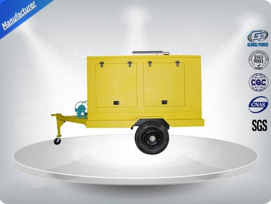 12 सिलेंडर 75dB सबसे शांत ट्रेलर घुड़सवार जनरेटर बड़े इन-लाइन सूखे तेल फिल्टर के साथ कॉन्फ़िगर आपूर्तिकर्ता