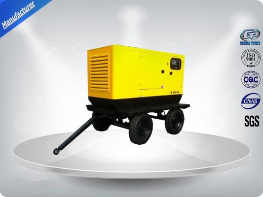 900Kva 3 Phase Trailer Mounted Diesel Generator Soundproof Eight - Cylinder आपूर्तिकर्ता