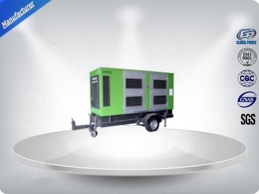 Canopied Silent Rental Trailer Genset Rental 1500 R / Min Engine Speed आपूर्तिकर्ता