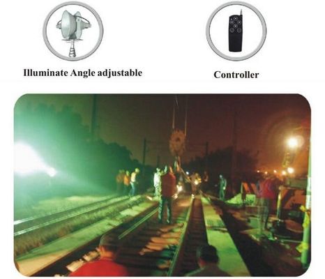 कैनोपी मोबाइल लाइटिंग टॉवर, पोर्टेबल लाइट टॉवर 750W सोलर पैनलों के साथ आपूर्तिकर्ता