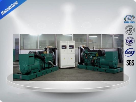 वोल्वो वाटर कूलिंग साइकिल 4 स्ट्रोक डीजल जनरेटर सेट समानांतर एटीएस के साथ आपूर्तिकर्ता