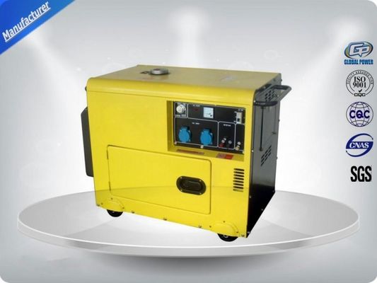 4.5kva Silent Diesel Generator For  Home Use 3 Phase Portable Generator Set 72 dB With Digital Panel , Silent Frame आपूर्तिकर्ता