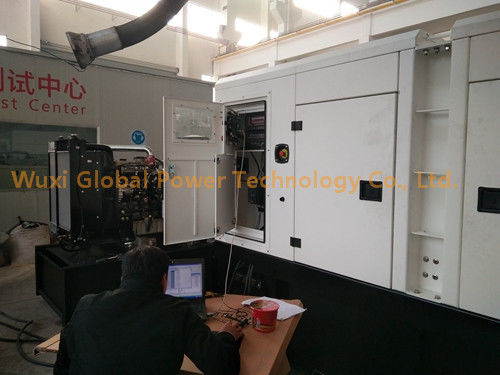 ग्लोबल पावर EU III 455 KVA पर्किन्स साइलेंट डीजल जनरेटर सेट 1500 RPM आपूर्तिकर्ता