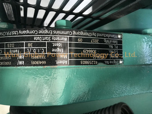 650 केवीए / 520 किलोवाट कमिंस ओपन डीजल जनरेटर सेट 50 हर्ट्ज / 60 हर्ट्ज वाटर कूल्ड द्वारा अनुकूलित आपूर्तिकर्ता